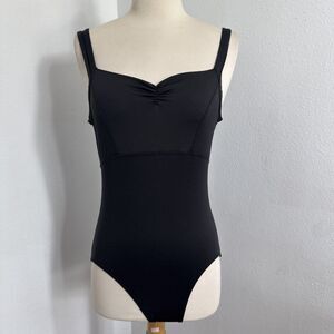 Suffolk Swimsuit Womens M Black One Piece‎ Swimming Beach